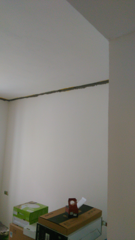 招商1872公园乳胶漆基层验收效果图