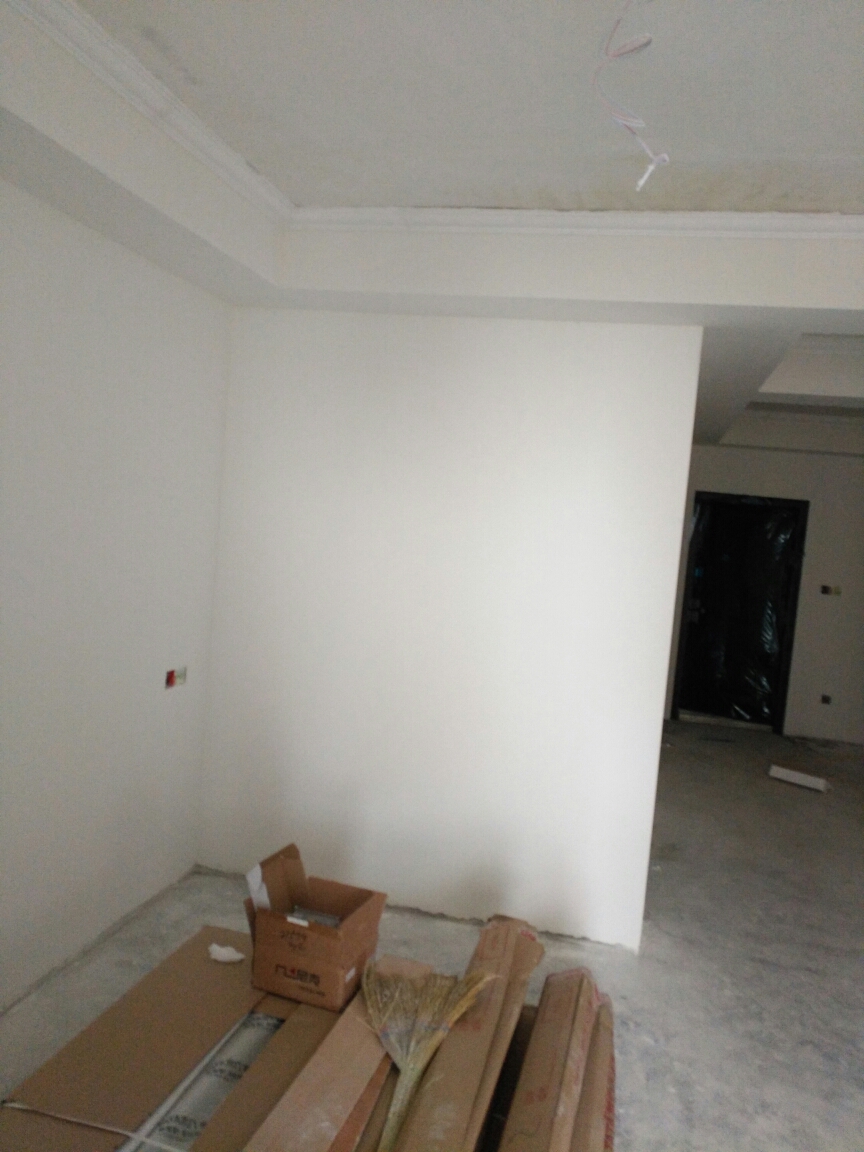 美联奥林匹克四期乳胶漆基层验收效果图