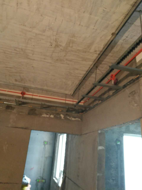 美联奥林匹克四期木作基层验收效果图