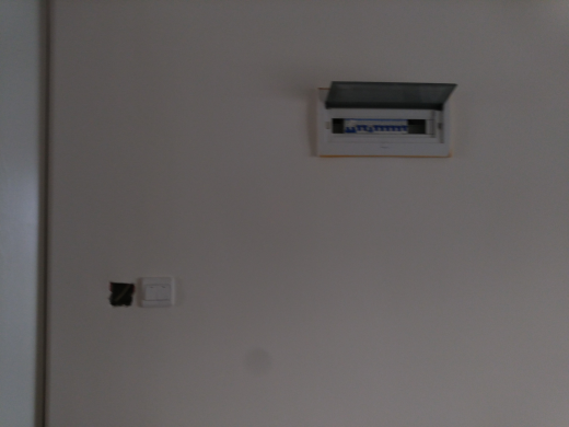 蓝晶绿洲乳胶漆基层验收效果图