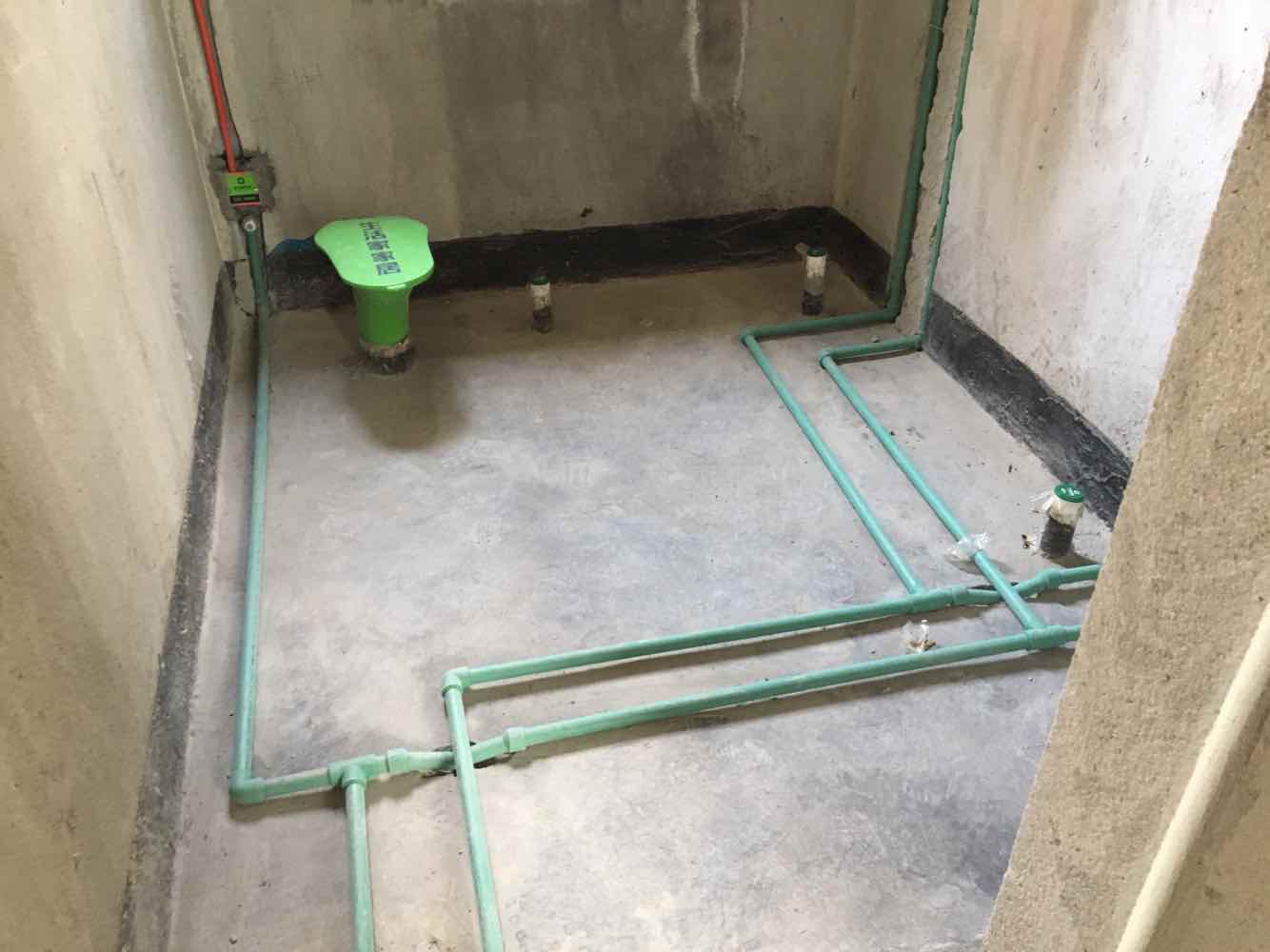 蓝晶绿洲水电验收效果图