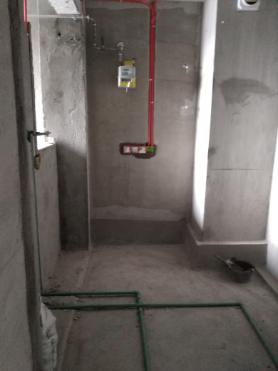 卧龙墨水湖边水电验收效果图