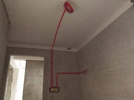 卧龙墨水湖边水电验收效果图