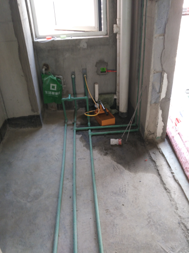 蓝晶绿洲水电验收效果图