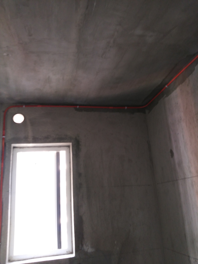 蓝晶绿洲水电验收效果图