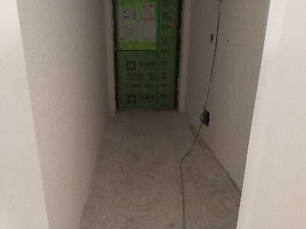 卧龙墨水湖边乳胶漆基层验收效果图