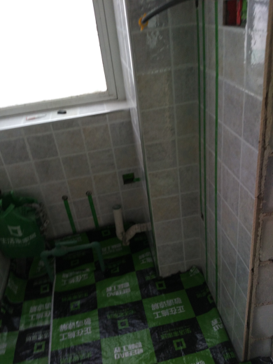 蓝晶绿洲地砖验收效果图