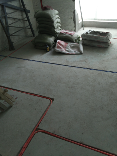 蓝晶绿洲水电验收效果图