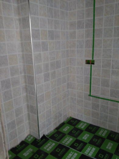 蓝晶绿洲地砖验收效果图