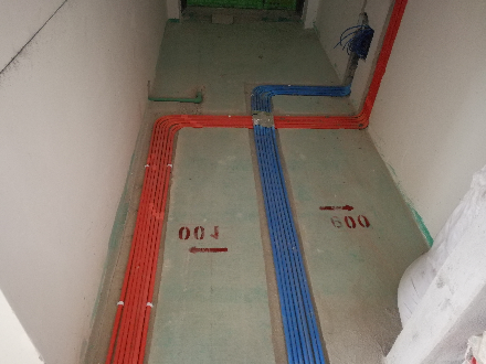 卧龙墨水湖边水电验收效果图