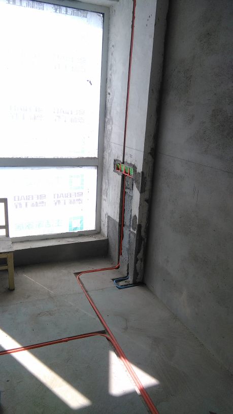 蓝晶绿洲水电验收效果图