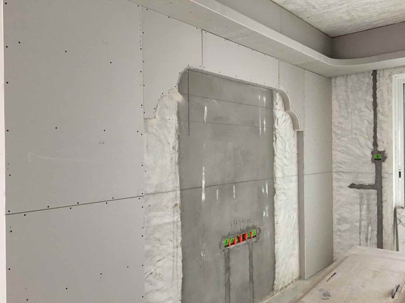 蓝晶绿洲木作基层验收效果图