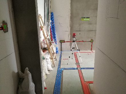 卧龙墨水湖边水电验收效果图