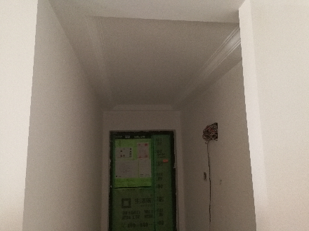 卧龙墨水湖边乳胶漆基层验收效果图