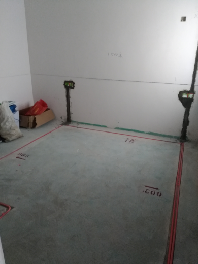 卧龙墨水湖边水电验收效果图