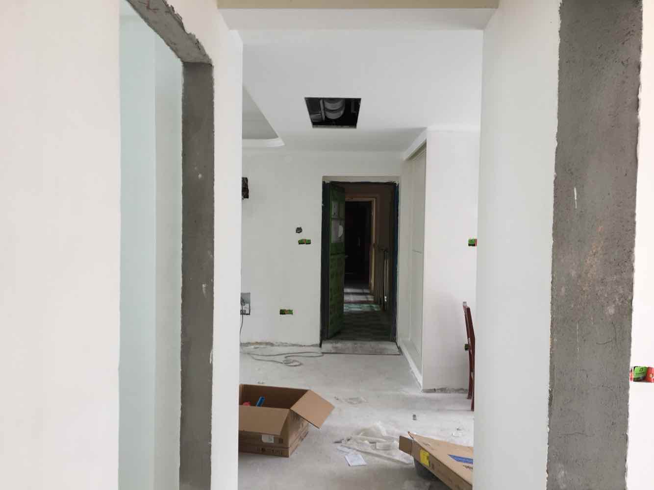 蓝晶绿洲油面及乳胶漆面漆验收效果图