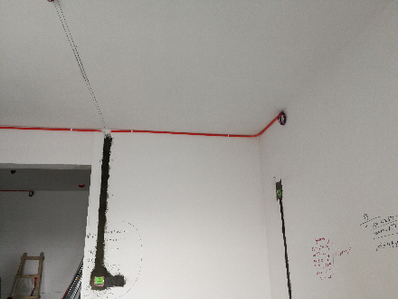 卧龙墨水湖边水电验收效果图