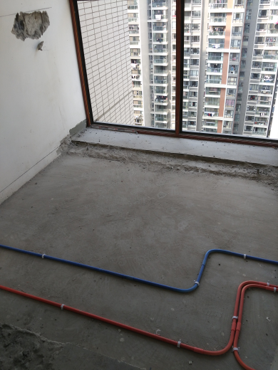 蓝晶绿洲水电验收效果图