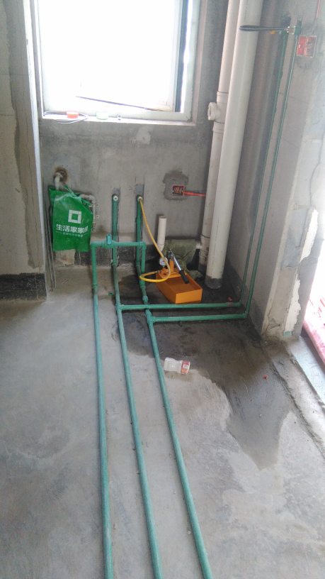 蓝晶绿洲水电验收效果图