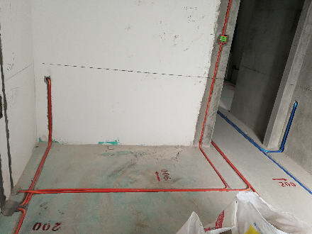 卧龙墨水湖边水电验收效果图