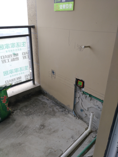 卧龙墨水湖边水电验收效果图