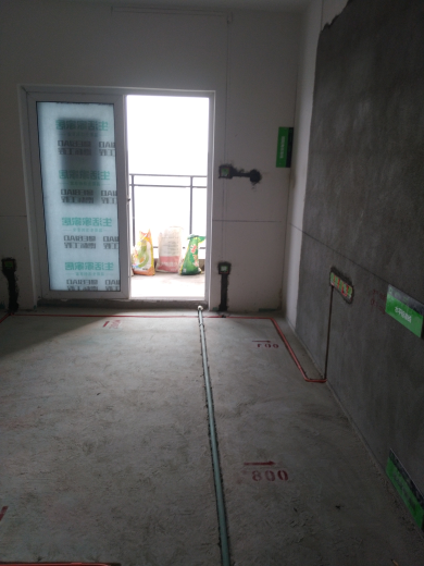 卧龙墨水湖边水电验收效果图