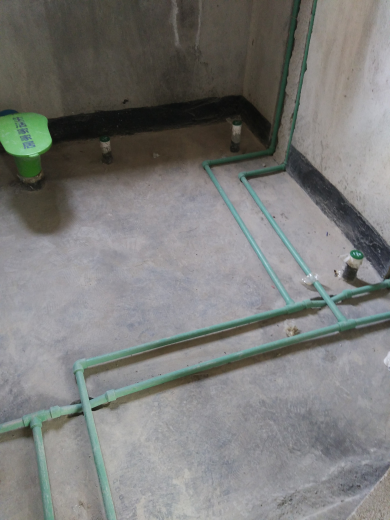 蓝晶绿洲水电验收效果图