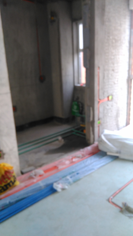 蓝晶绿洲水电验收效果图