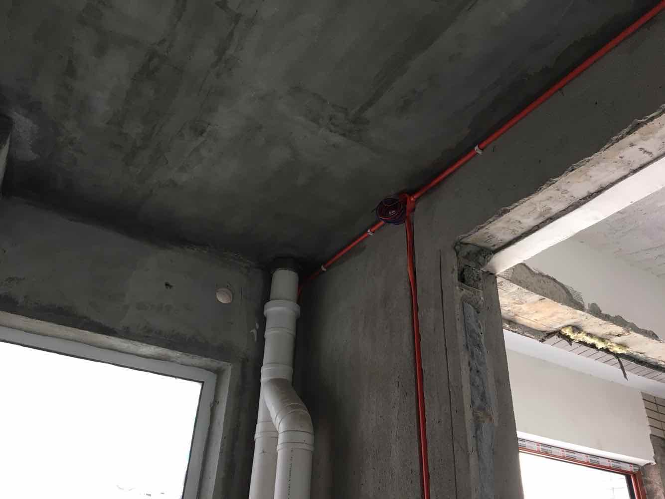 蓝晶绿洲水电验收效果图