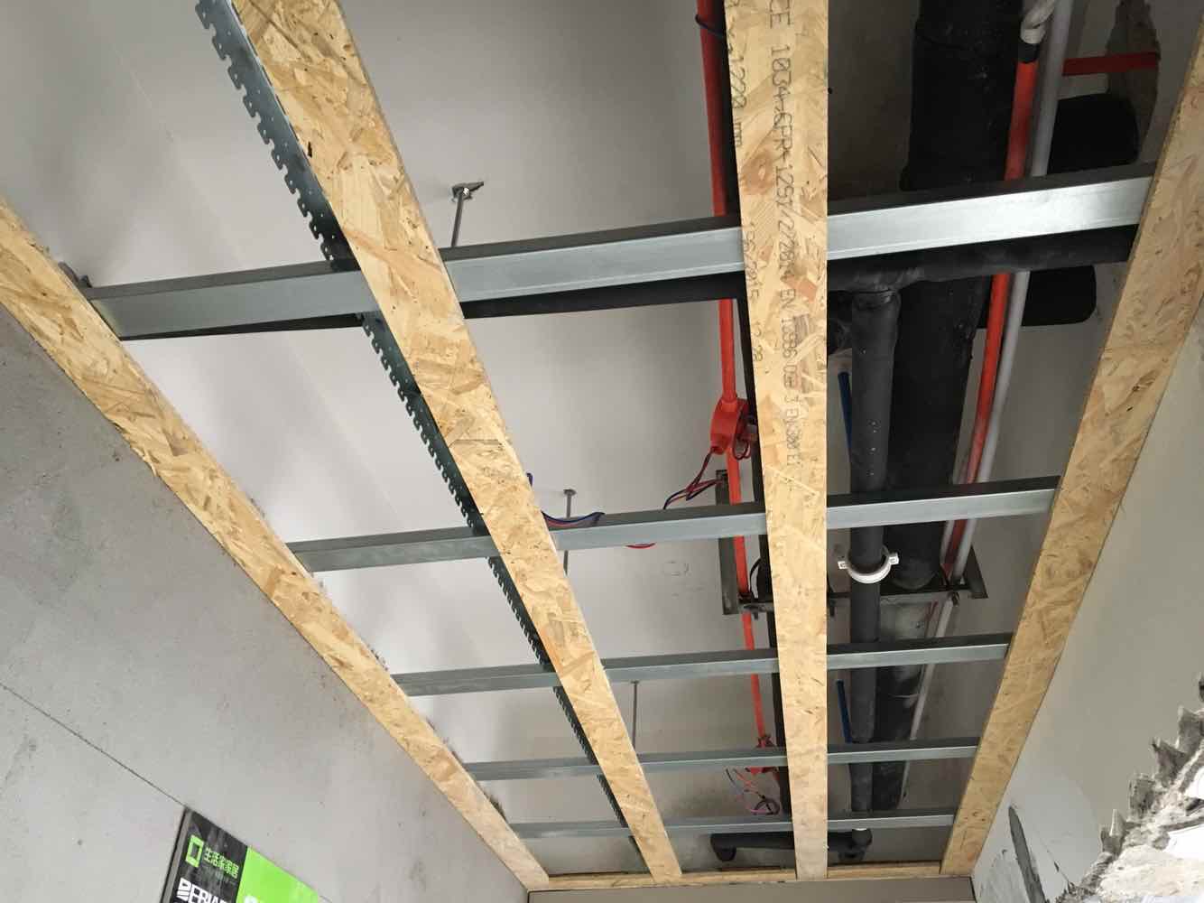 蓝晶绿洲木作基层验收效果图