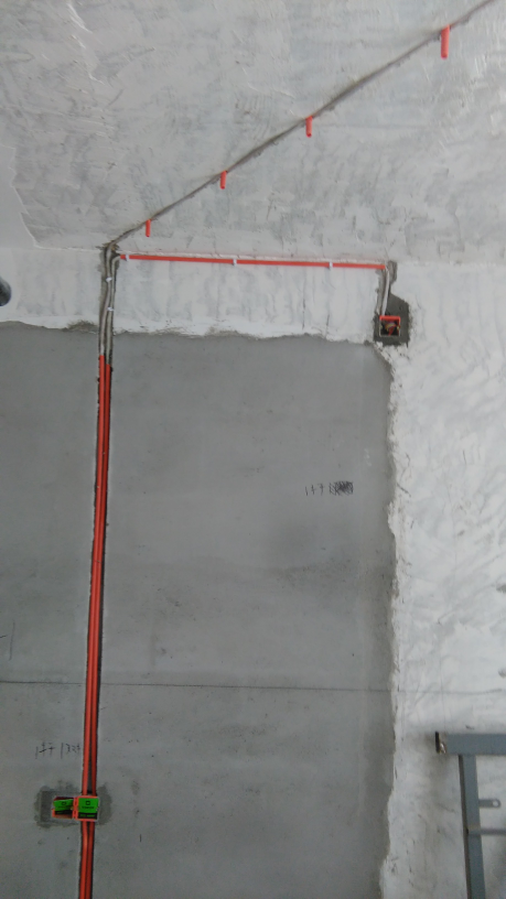 蓝晶绿洲水电验收效果图