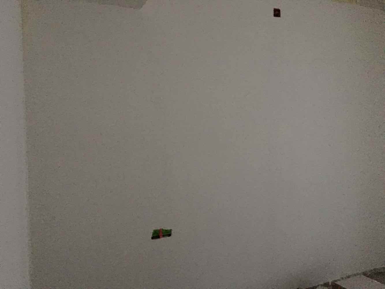 蓝晶绿洲乳胶漆基层验收效果图