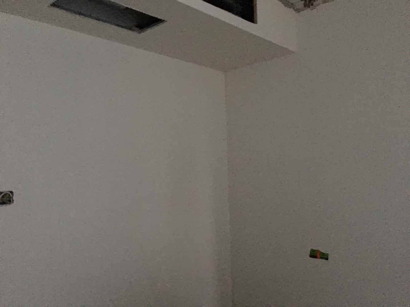 蓝晶绿洲乳胶漆基层验收效果图