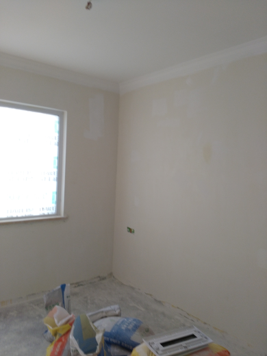 卧龙墨水湖边乳胶漆基层验收效果图