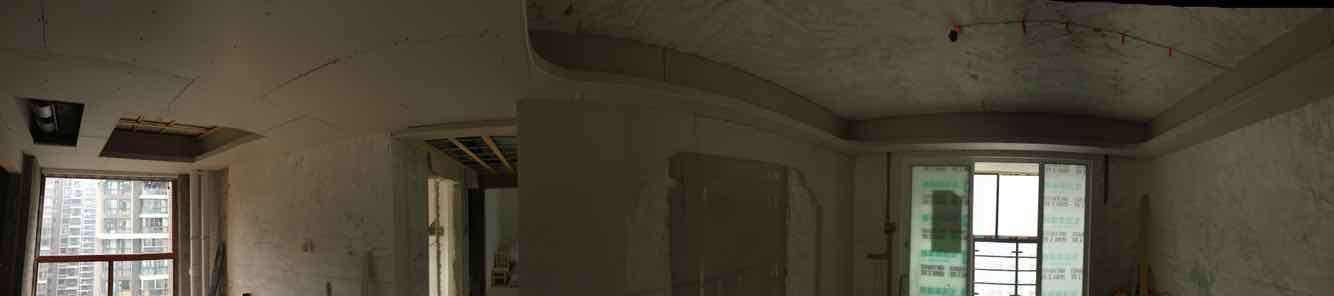 蓝晶绿洲木作基层验收效果图