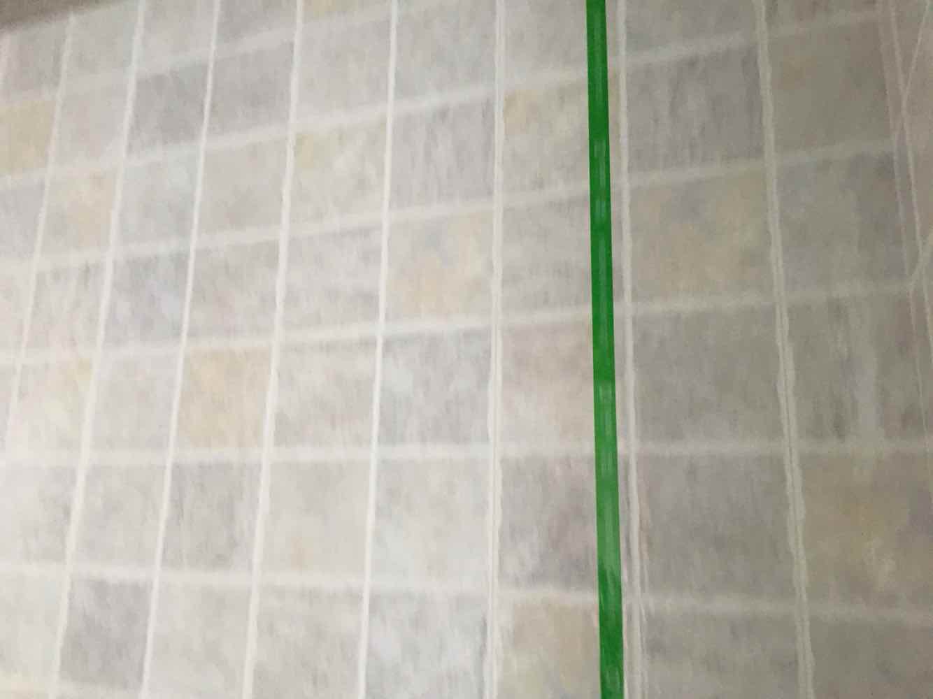 蓝晶绿洲墙砖验收效果图